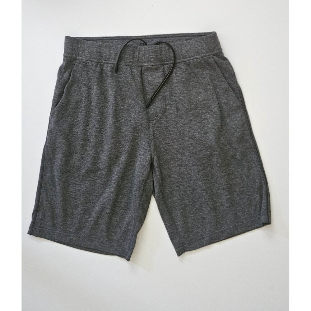Lululemon L Pace Breaker Shorts Textured Gray Training Performance Running Gym